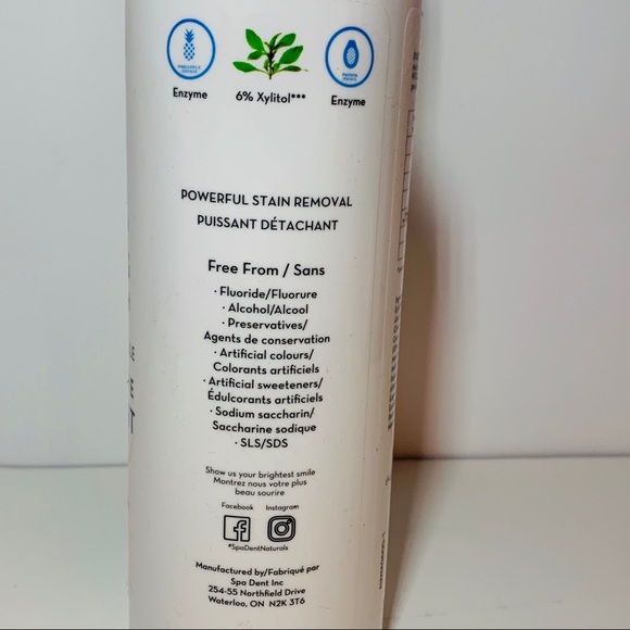 3/$20 NEW SD Spa Dent whitening mouthwash natural - Picture 3 of 4
